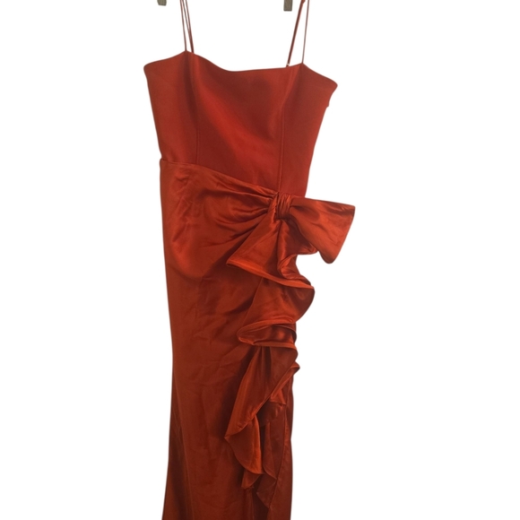 Cinq a Sept Drina Sleeveless Gown In Red Size 0 - Picture 7 of 15